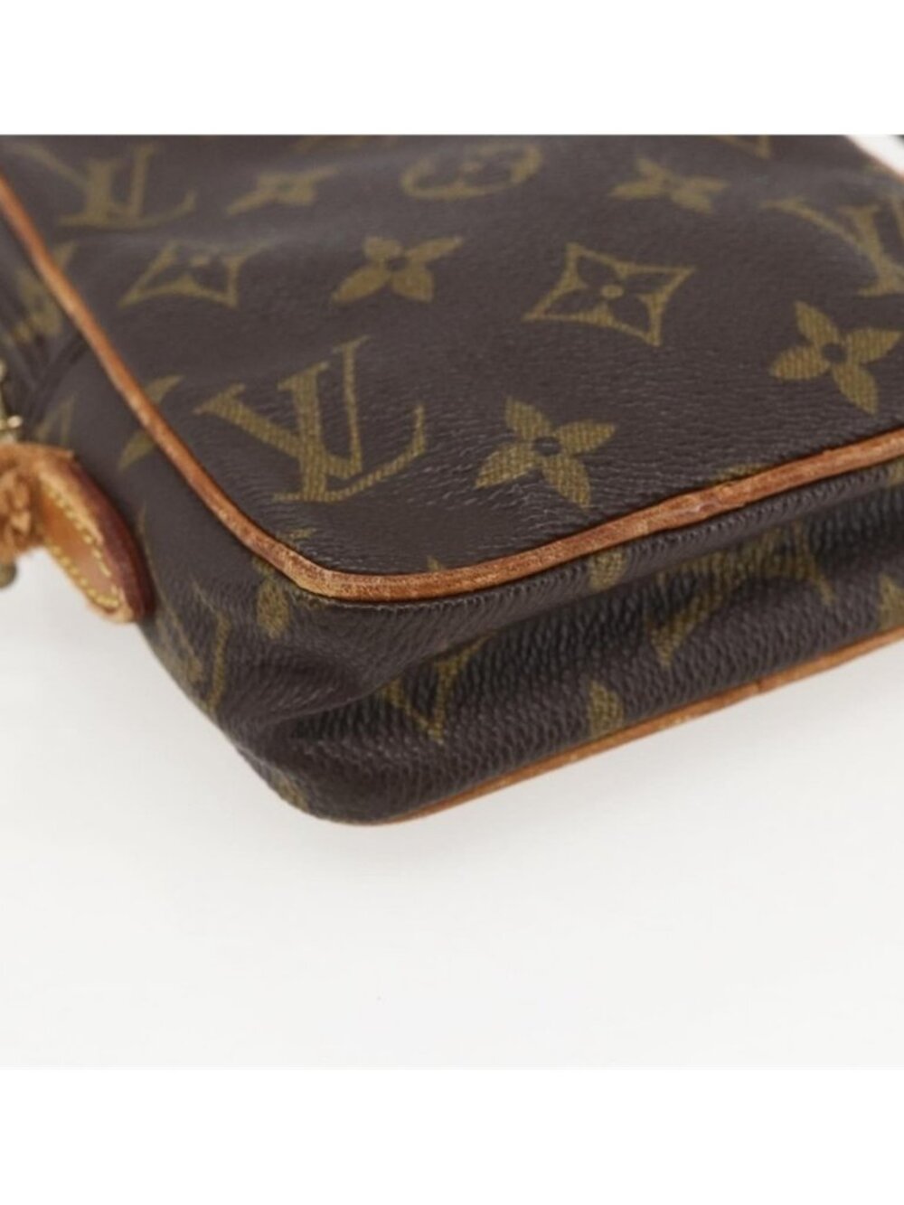 Authentic LOUIS VUITTON Monogram Mini Danube Shoulder Bag M45268 LV - Picture 12 of 16